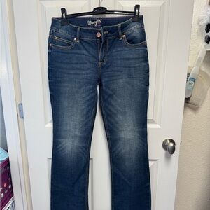 Wrangler Women's Dark Blue Boot Cut Jeans